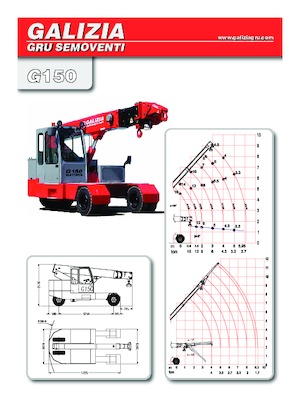 Ipari mobildaruk Galizia G 150