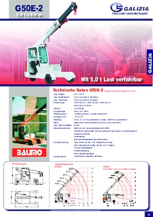 Ipari mobildaruk Galizia G 50 E 2