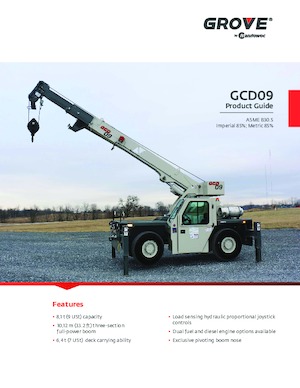 Ipari mobildaruk Grove GCD09