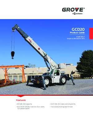 Ipari mobildaruk Grove GCD20
