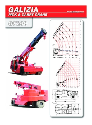 Ipari mobildaruk Galizia GF 200