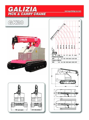 Ipari mobildaruk Galizia GK 20 E