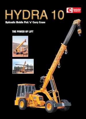 Ipari mobildaruk Escorts Hydra 10