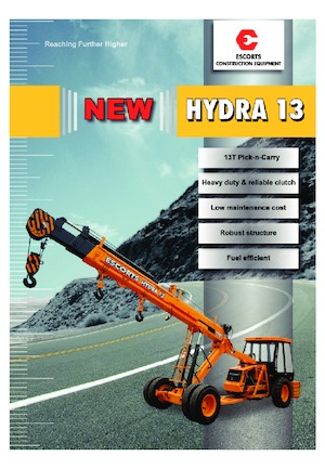 Ipari mobildaruk Escorts Hydra 13