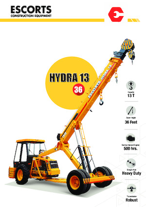 Ipari mobildaruk Escorts Hydra 1336