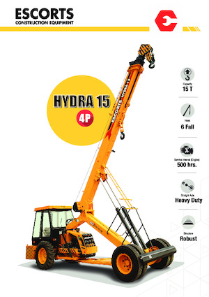 Ipari mobildaruk Escorts Hydra 15 4P