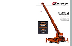 Ipari mobildaruk Broderson IC-400