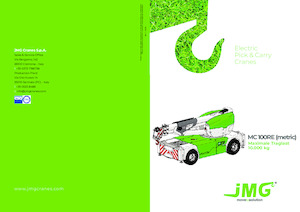 Ipari mobildaruk JMG MC 100RE