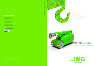 Ipari mobildaruk JMG MC 100S