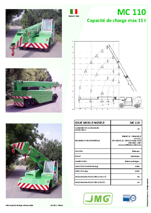 Ipari mobildaruk JMG MC 110
