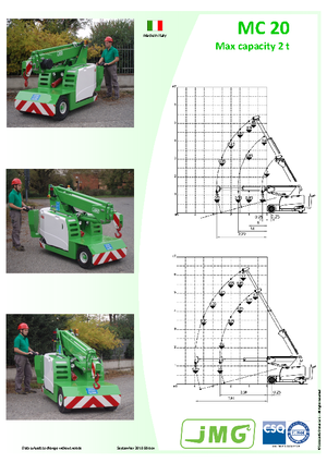 Ipari mobildaruk JMG MC 20