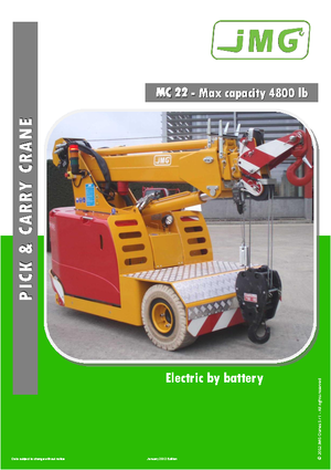 Ipari mobildaruk JMG MC 22