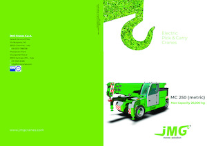 Ipari mobildaruk JMG MC 250