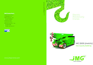 Ipari mobildaruk JMG MC 250S