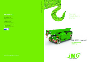Ipari mobildaruk JMG MC 250S