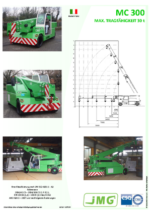 Ipari mobildaruk JMG MC 300