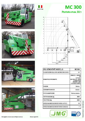Ipari mobildaruk JMG MC 300