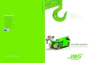 Ipari mobildaruk JMG MC 300S 