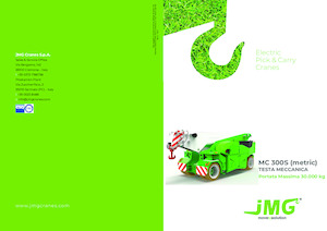 Ipari mobildaruk JMG MC 300S 