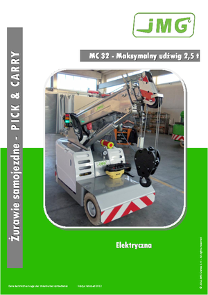 Ipari mobildaruk JMG MC 32