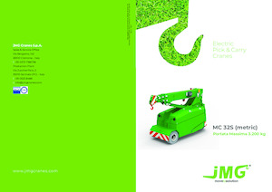 Ipari mobildaruk JMG MC 32S
