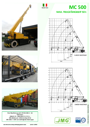 Ipari mobildaruk JMG MC 500