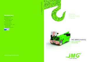 Ipari mobildaruk JMG MC 580S