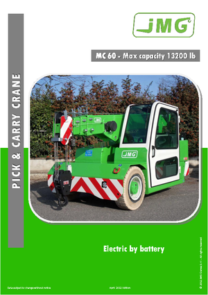 Ipari mobildaruk JMG MC 60