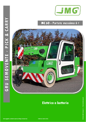 Ipari mobildaruk JMG MC 60
