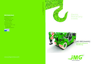 Ipari mobildaruk JMG MC 650