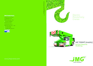 Ipari mobildaruk JMG MC 700MT
