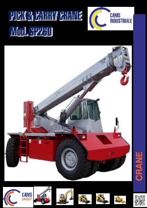 Ipari mobildaruk Cams SP260