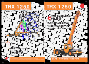 Ipari mobildaruk Escorts TRX 1250