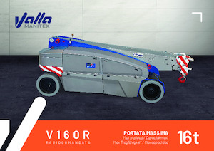 Ipari mobildaruk Valla V160R