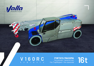Ipari mobildaruk Valla V160RC