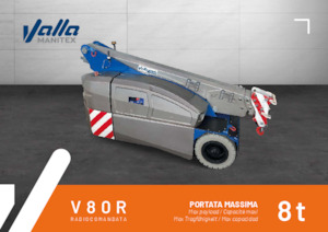 Ipari mobildaruk Valla V80R