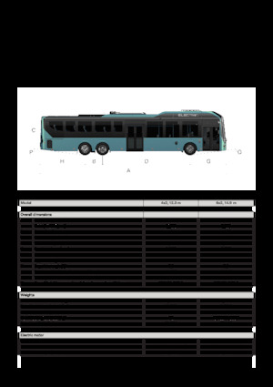 Helyközi buszok Volvo Buses 8900 Electric