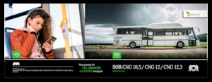 Helyközi buszok SOR CNG 12,3