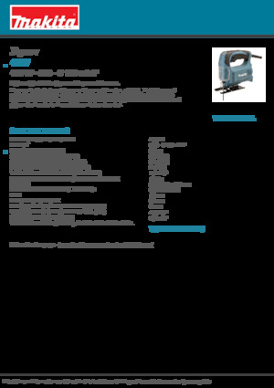 Dekopír fűrész Makita 4327