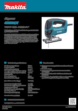 Dekopír fűrész Makita 4350CT