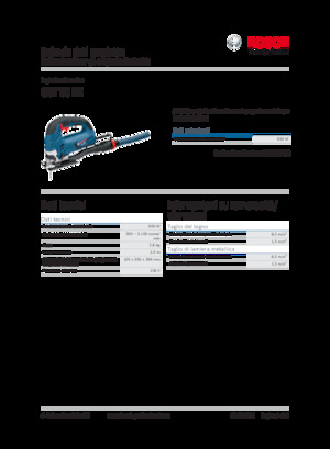 Dekopír fűrész Bosch GST 90 BE