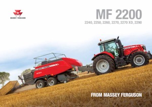 Kockabálázók Massey Ferguson MF 2250SP