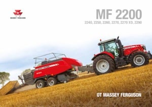 Kockabálázók Massey Ferguson MF 2290TP