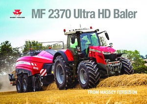 Kockabálázók Massey Ferguson MF 2370UHDTC
