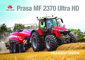 Kockabálázók Massey Ferguson MF 2370UHDTC