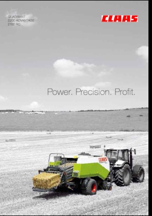 Kockabálázók Claas Quadrant 2200 Advantage