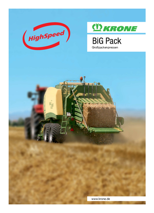 Kockabálázók Krone Big Pack 4x4