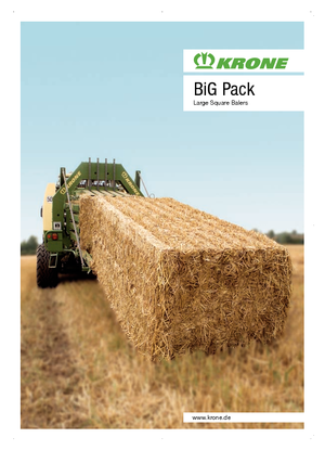 Kockabálázók Krone Big Pack 1270 XC