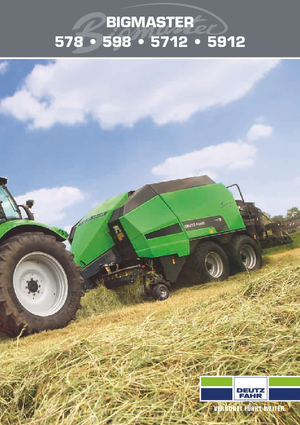 Kockabálázók DEUTZ-FAHR BigMaster 5912