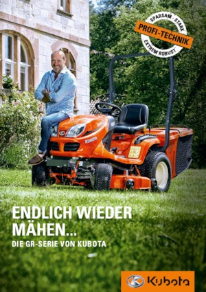 Fűnyíró és kertitraktorok Kubota GR1600-II 
